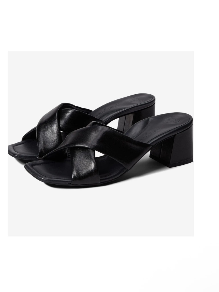 Paul Green Lauren Slide Sandal Black Size Women Uk 3.5 Us 6 New